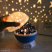 Star Lights Master For Decoration Rotating 360 Degree Moon Night Light Lamp Projector with Multiple Colours