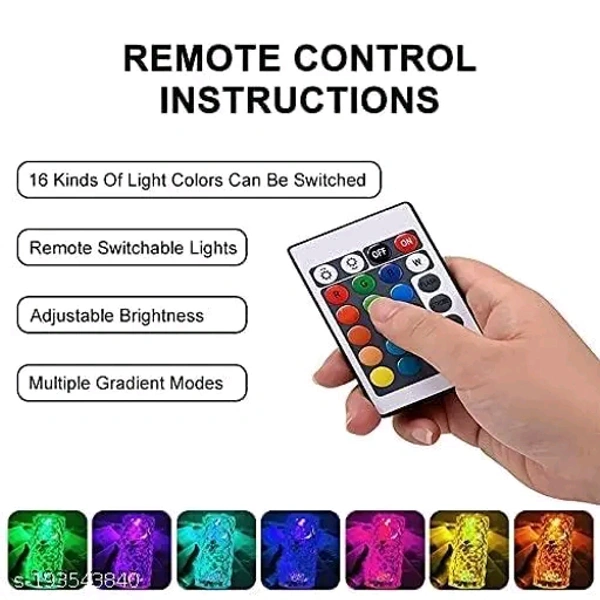 Ecom Crystal Diamond Table Lamp