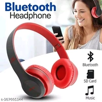Wireless Headphones with Stereo Memory Card Support Bluetooth Headset