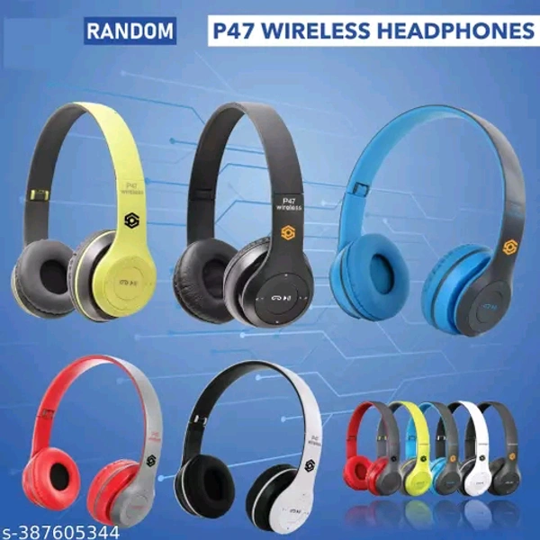 Wireless Headphones with Stereo Memory Card Support Bluetooth Headset