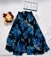 Raabta Fashion Women's Flared Skirts - Red, 28