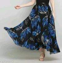 Raabta Fashion Women's Flared Skirts - Jacksons Purple, 30