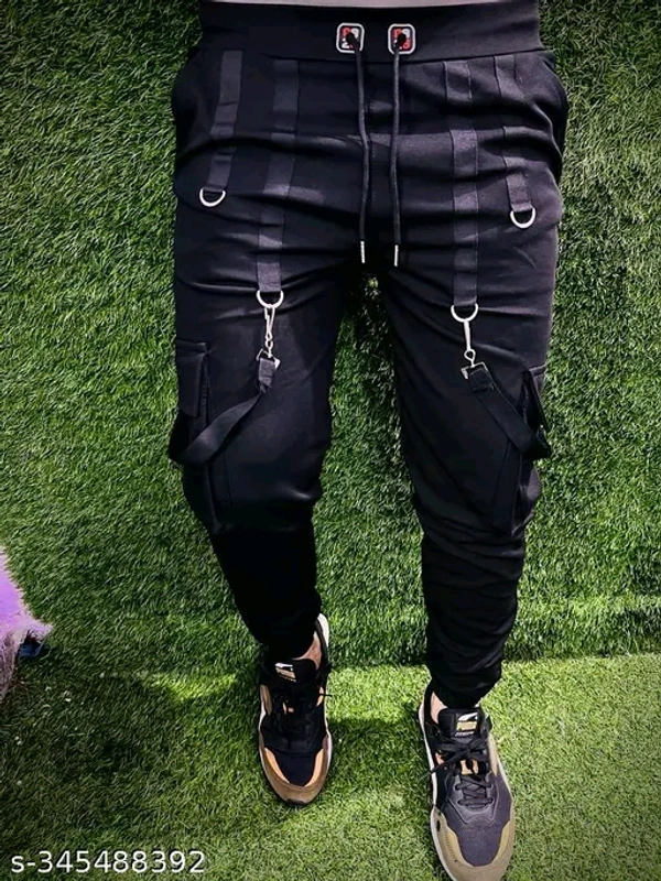 Fancy Track Pants - Black, 30