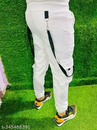 Fancy Track Pants - White, 34