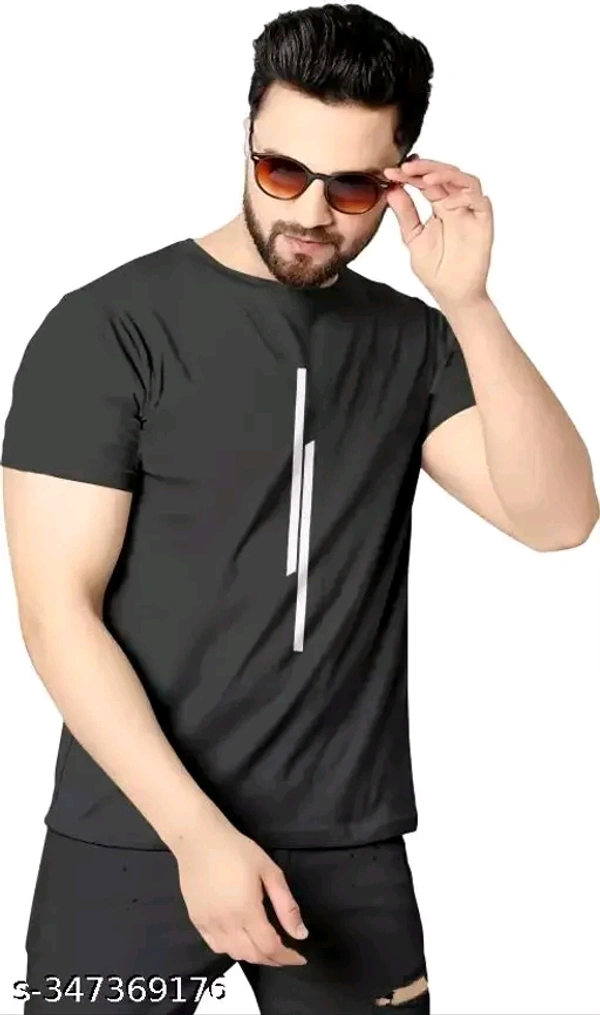 Stylish Cotton Men T-shirt Pack Of 2 - S