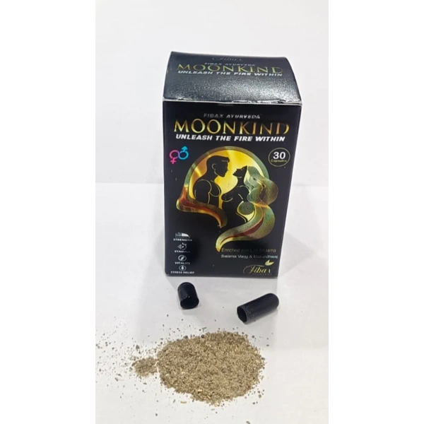Fibax Ayurveda MoonKind Capsules (30Caps) - For Both Men & Women