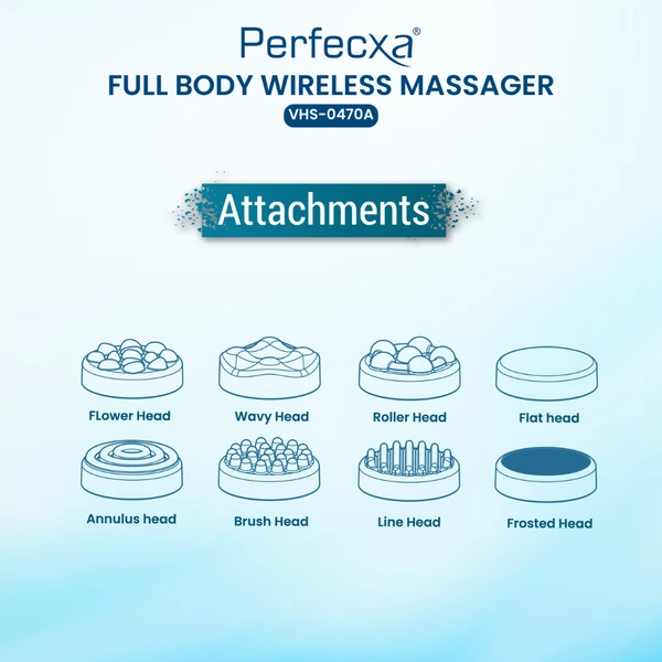 Perfecxa Electric Full Body Wireless Massager ( VHS-0470A )
