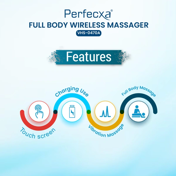 Perfecxa Electric Full Body Wireless Massager ( VHS-0470A )