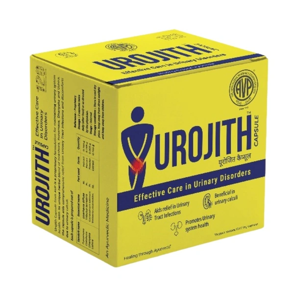 Arya Vaidya Pharmacy AVP Urojith Capsules (100caps)