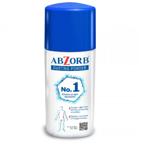 Sun Pharmaceutical Industries Ltd Abzorb Anti Fungal Dusting Powder | Absorbs Excess Sweat, Controls Itching & Manages Fungal Infections Dusting Powder (120gm)