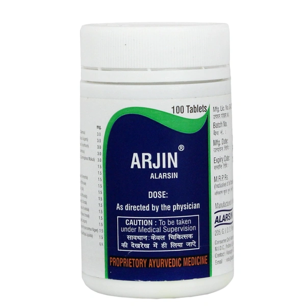 Alarsin Pharmaceuticals Alarsin Arjin Tablet (100tab)