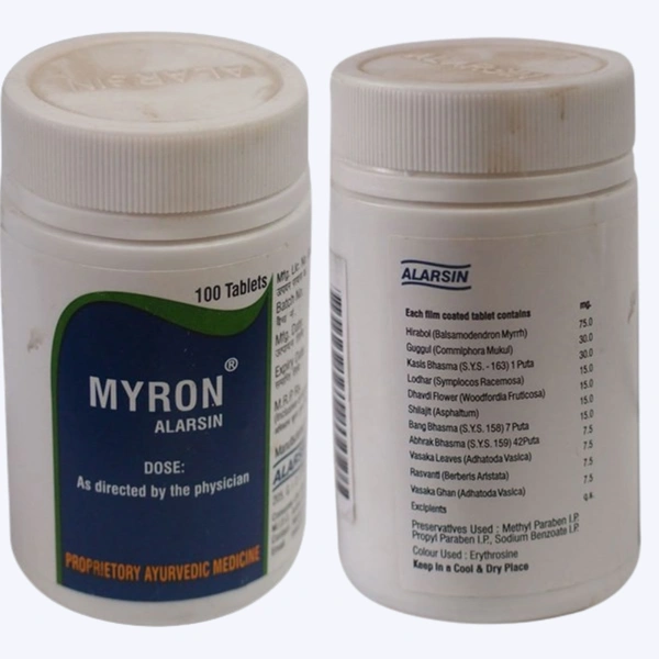 Alarsin Pharmaceuticals Alarsin Myron Tablet (100tab)
