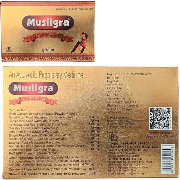 Alkem Laboratories Ltd. Alkem Musligra Capsules (10Caps)