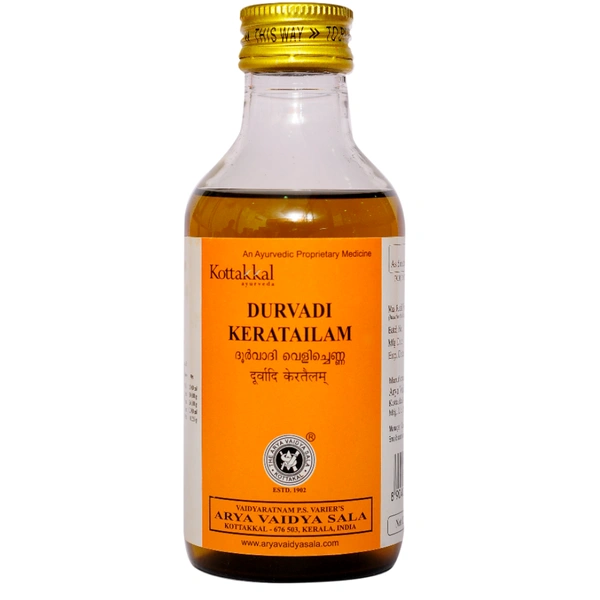 Arya Vaidya Sala Kottakkal Durvadi Kera Tailam (200ml)