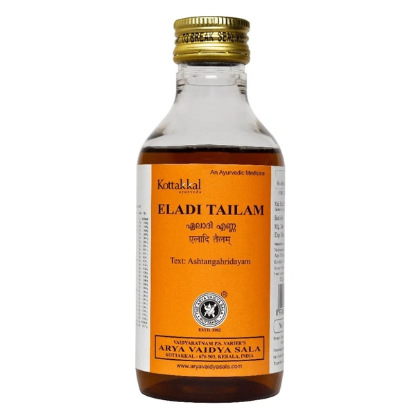 Arya Vaidya Sala Kottakkal Eladi Tailam (200ml)