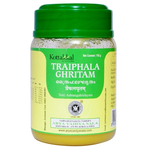 Arya Vaidya Sala Kottakkal Traiphala Ghritam (150gm)