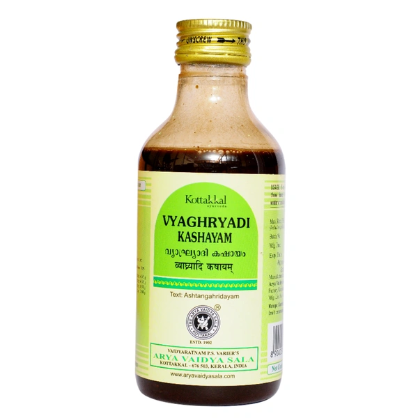 Arya Vaidya Sala Kottakkal Vyaghryadi Kashayam (200ml)