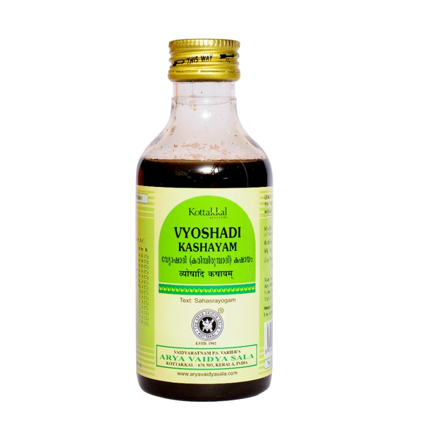 Arya Vaidya Sala Kottakkal Vyoshadi Kashayam (200ml)