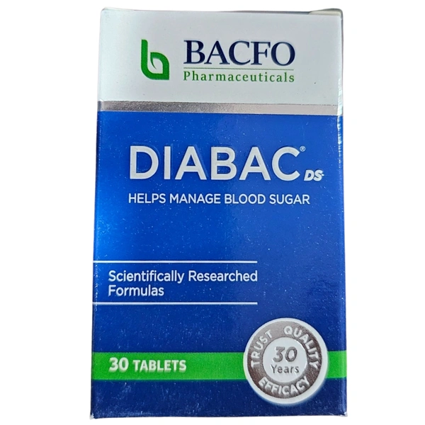 BACFO Pharmaceuticals (India) Ltd. BACFO Diabac DS (30Tab)