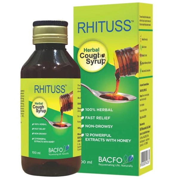 BACFO Pharmaceuticals BACFO RHITUSS Cough Syrup (100ml)