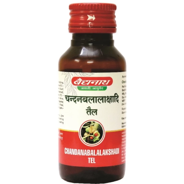 Baidyanath Jhansi Baidyanath Chandanbala Laxadi Tail (50ml)