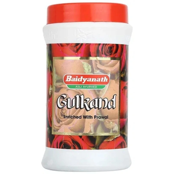 Baidyanath Jhansi Baidyanath Gulkand with Praval (500gm) - 500 gm