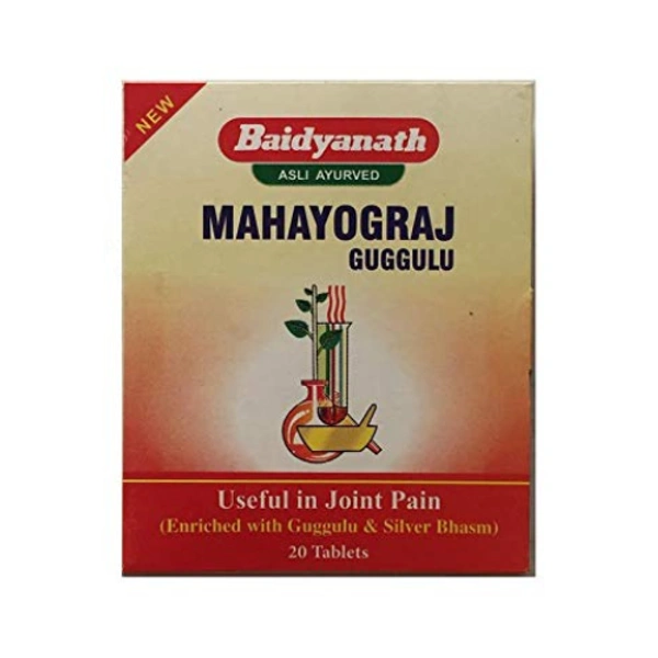 Baidyanath Mahayograj Guggulu (20tab) - 20 Tablets