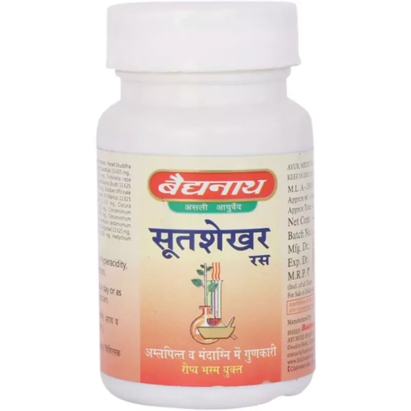 Baidyanath Jhansi Baidyanath Sutshekhar Ras (40tab)
