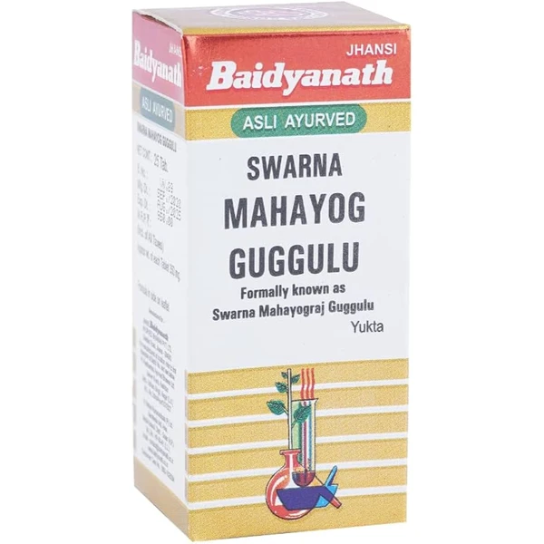 Baidyanath Jhansi Baidyanath Swarna Mahayog Guggulu (10tab) - 10 Tablets