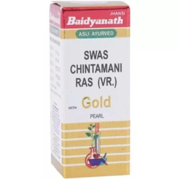 Baidyanath Jhansi Baidyanath Swas Chintamani Ras (VR.) (25tab) - 25 Tablets