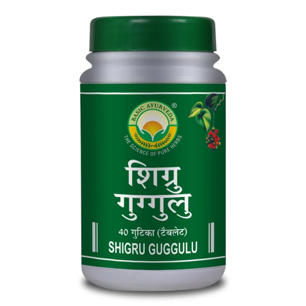 Basic Ayurveda Shigru Guggulu (40tab)