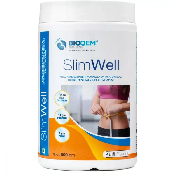 BIOQEM BOTANICALS Bioqem Pharma SlimWell Powder (500g) - 500 Gm