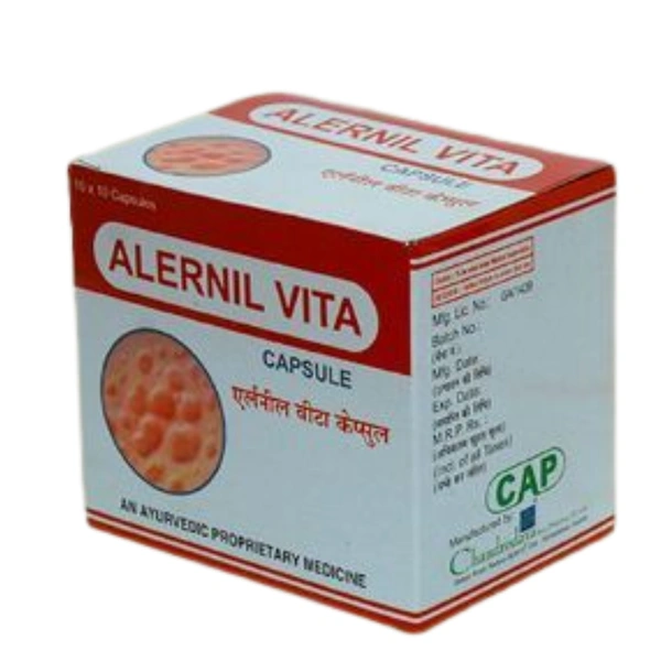 Chandrodaya Ayu Pharma  Chandrodaya Alernil Vita Capsules (100caps) - 250 Capsules
