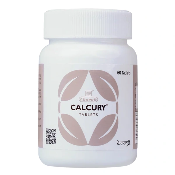 Charak Pharma Pvt Ltd Charak Calcury Tablet (60Tab) - 40 Tablets