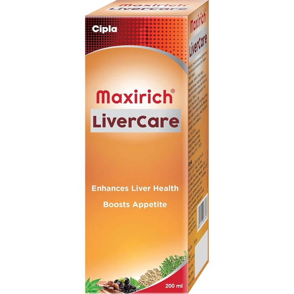 Cipla Health Ltd. Cipla Maxirich LiverCare Syrup (200ml)