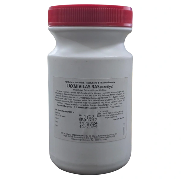Dabur India Ltd. Dabur Laxmi Vilas Ras (Nardiya) (1000tab)