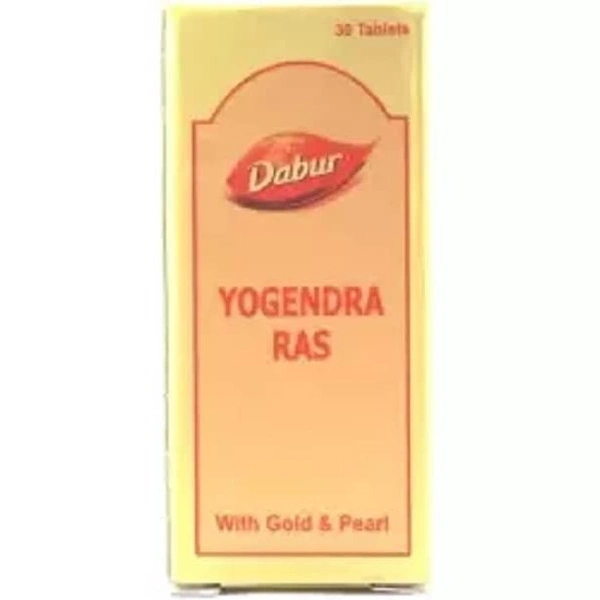 Dabur Yogendra Ras With Gold (10tab) - 30 Tablets