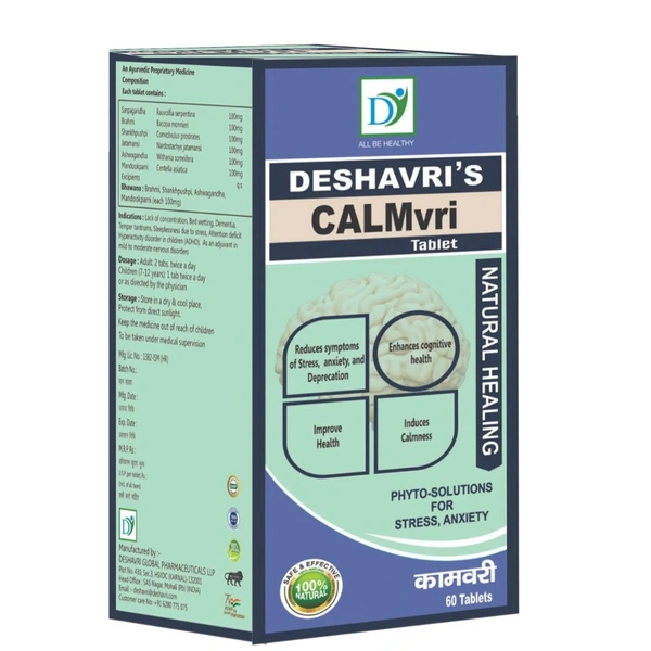 Deshavri Calmvri Tablet (60tab)