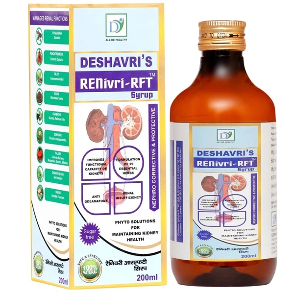 Deshavri Sugar Free Renivri RFT Syrup (200ml)