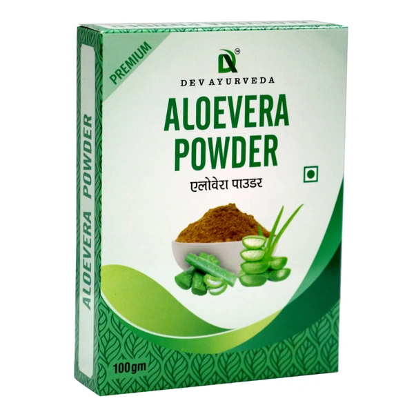 Dev Ayurveda Aloe vera Powder (100gm) - 100 gm