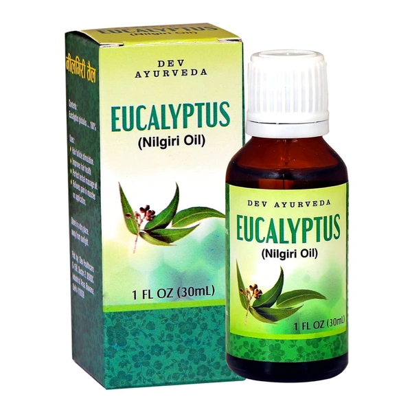 Dev Ayurveda Eucalyptus Oil (Nilgiri tel) (30ml)