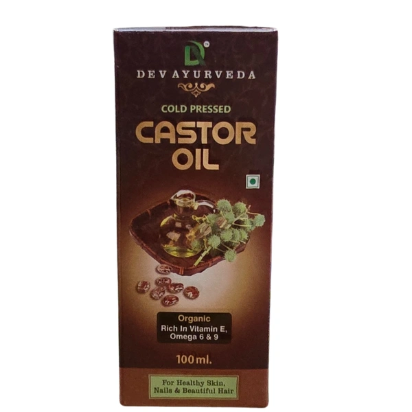 Dev Ayurveda Dev Castor Oil (100ml) Cold Pressed