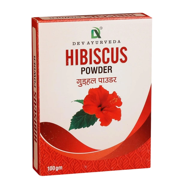 Dev Ayurveda Dev Hibiscus Powder (100gm) गुड़हल पाउडर