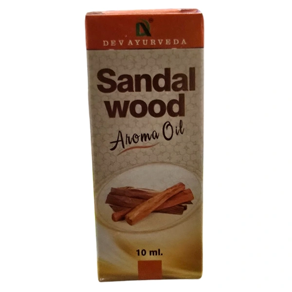 Dev Ayurveda Dev Sandalwood Oil (Chandan) Oil (10ml) (Aroma Oil)