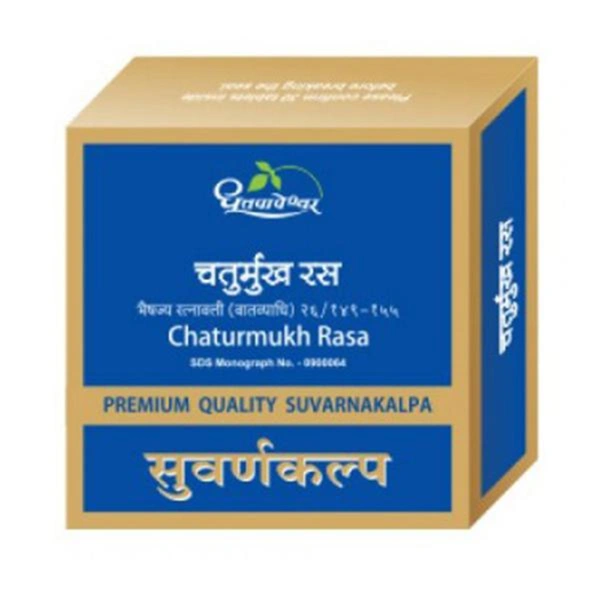 Shree Dhootapapeshwar Dhootapapeshwar Chaturmukh Rasa Premium (10tab)