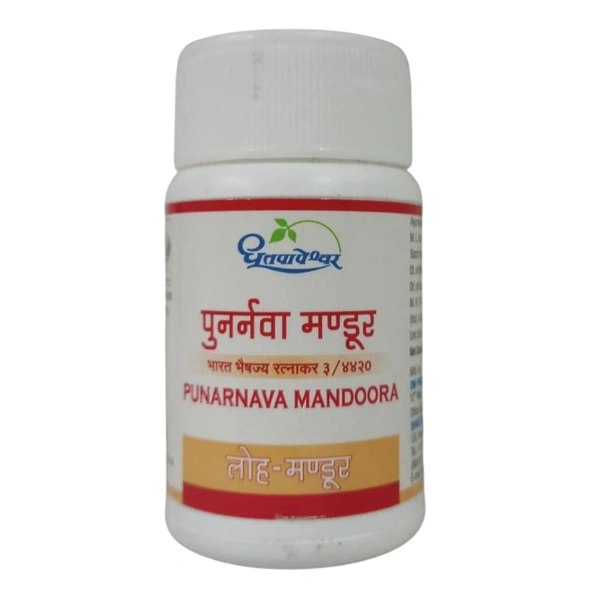 Shree Dhootapapeshwar Dhootapapeshwar Punarnava Mandoor (60Tab)