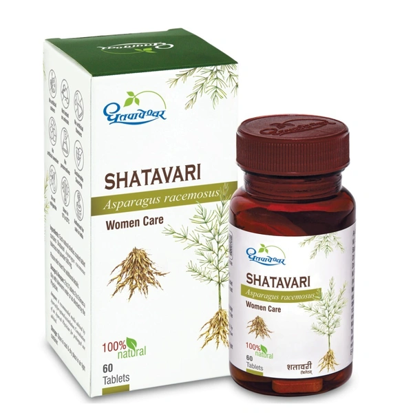 Shree Dhootapapeshwar Dhootapapeshwar Shatavari Tablet (60tab)