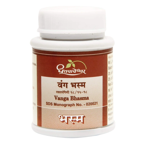 Shree Dhootapapeshwar Dhootapapeshwar Vanga Bhasma Tablets (50Tab)