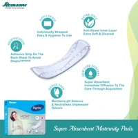 RGI Meditech Pvt Ltd Dignity Mom Maternity Pads (5 Pieces/Pack)