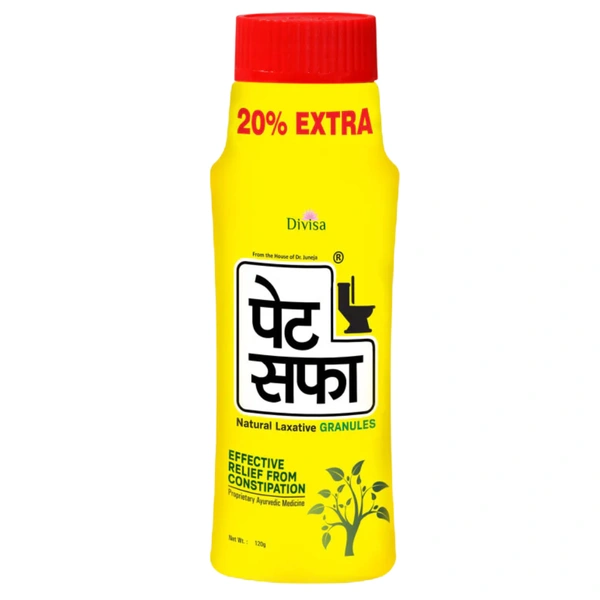 Divisa Herbal Care Pvt Ltd Divisa Herbal Pet Saffa Natural Laxative Granules (120g)